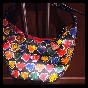 Authentic Dooney & Bourke cute purse with hearts